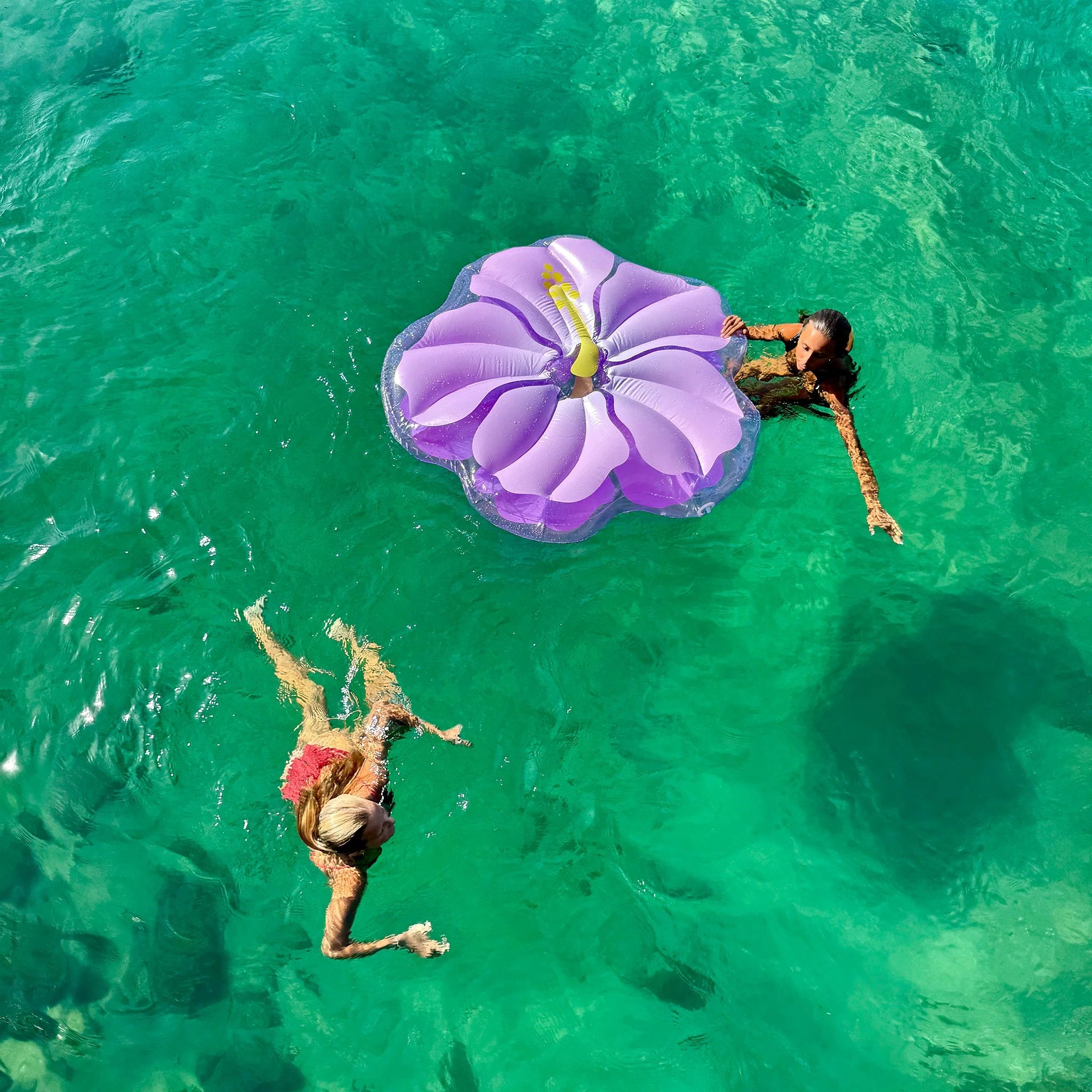 LUXE LIE-ON FLOAT | HIBISCUS PASTEL LILAC