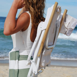 DELUXE BEACH CHAIR | CREAM