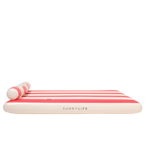 LUXE LILO | TOMATO RED STRIPE
