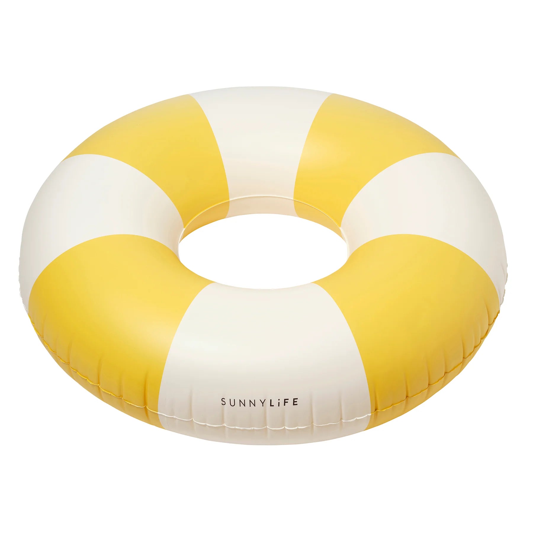 POOL RING | SUNSHINE YELLOW STRIPE