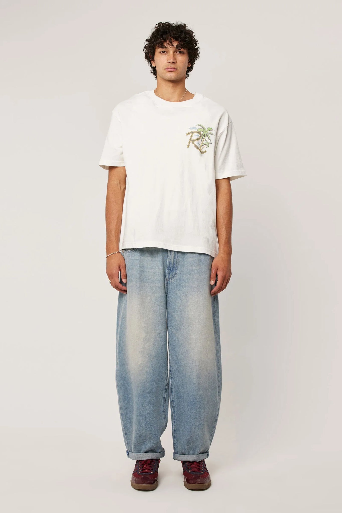 EZY PALMS TEE | VINTAGE WHITE