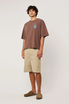BIG WORKS TEE | BROWN EARTH