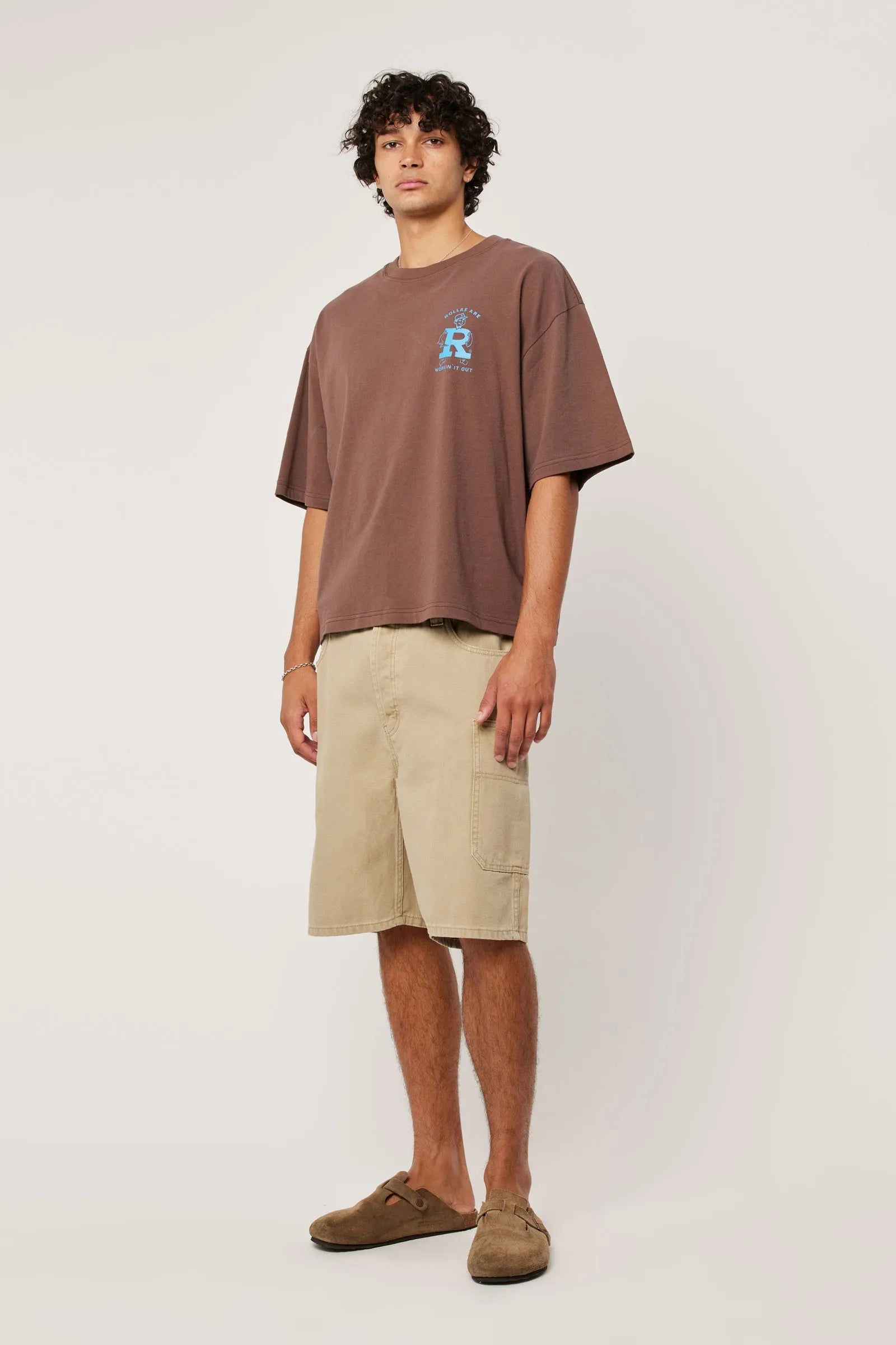 BIG WORKS TEE | BROWN EARTH