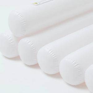 TUBE LILO FLOAT | WHITE ON WHITE