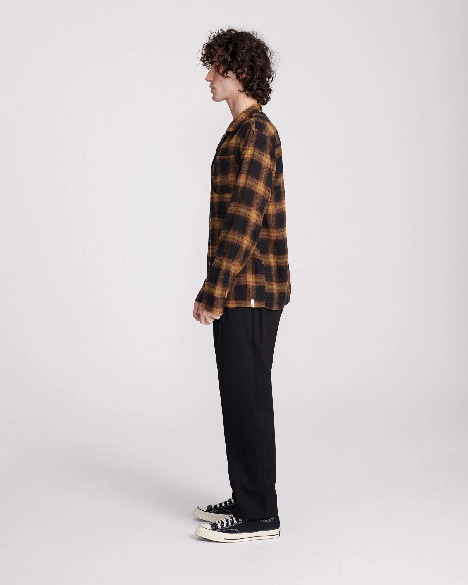SHIN LS OVER SHIRT | CAMEL