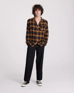 SHIN LS OVER SHIRT | CAMEL