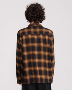 SHIN LS OVER SHIRT | CAMEL