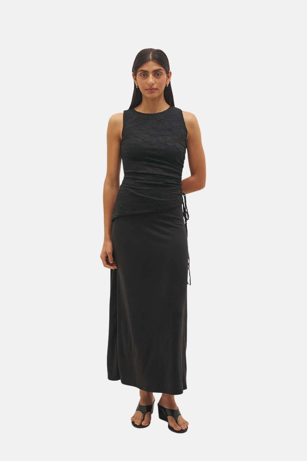 MON RENN WILLOW DRESS | BLACK