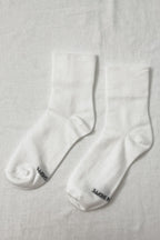 Le Bon Shoppe Sneaker Socks Classic White