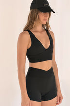 Zulu & Zephyr 4 Inch Bike Short Black Tonal