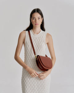 DAPHNE SHOULDER BAG SADDLE