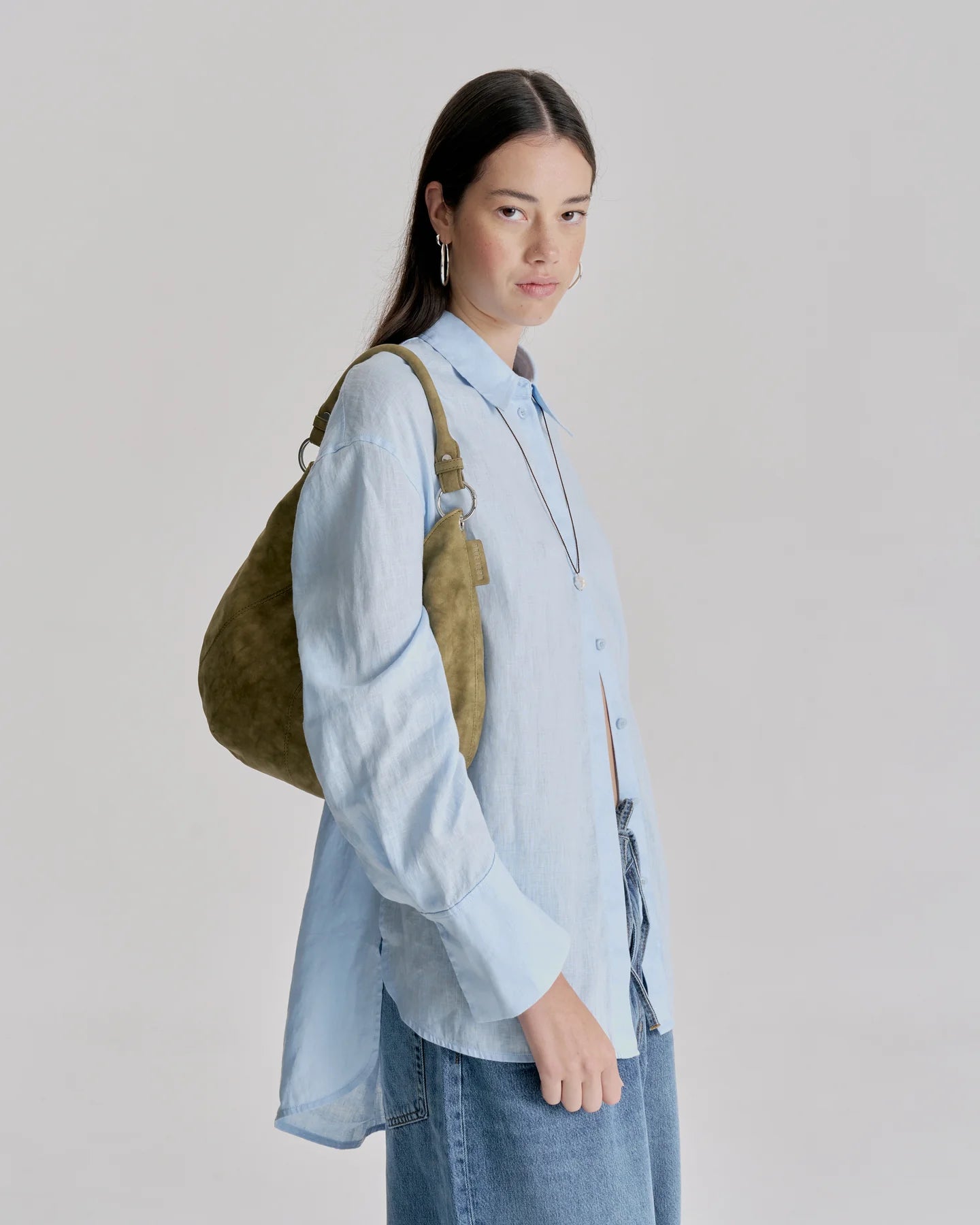 MISCHA SHOULDER BAG | MOSS CORN LEATHER