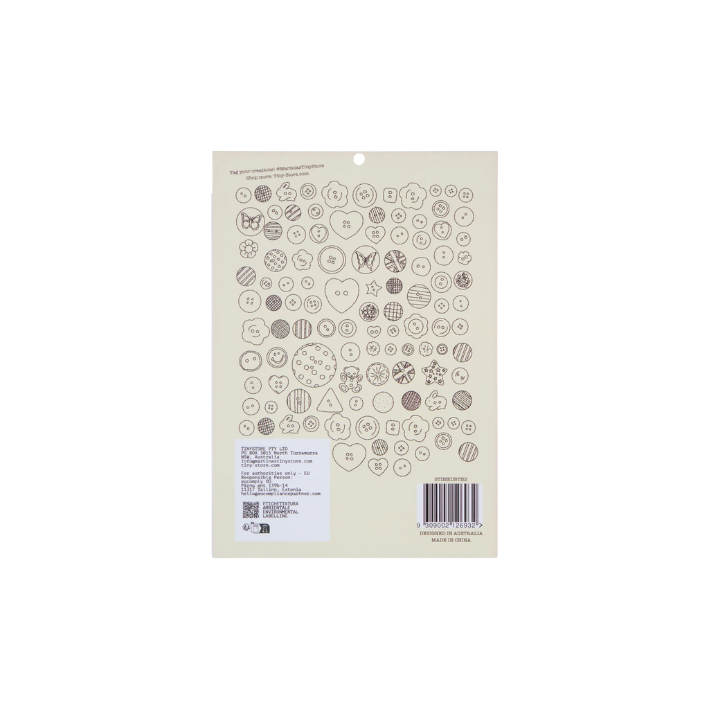 MARTINA'S TINY STORE NEW BUTTON STICKERS V2 | 105+ BUTTONS!