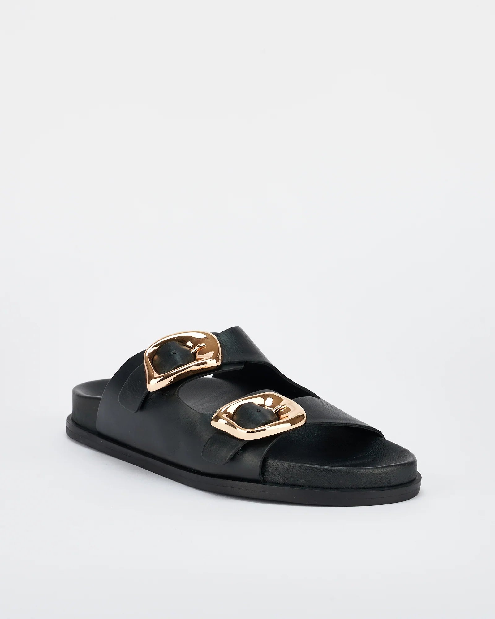 SAN JOSE FOOTBED | BLACK / GOLD