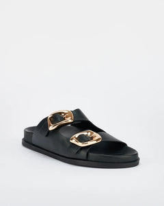 SAN JOSE FOOTBED | BLACK / GOLD