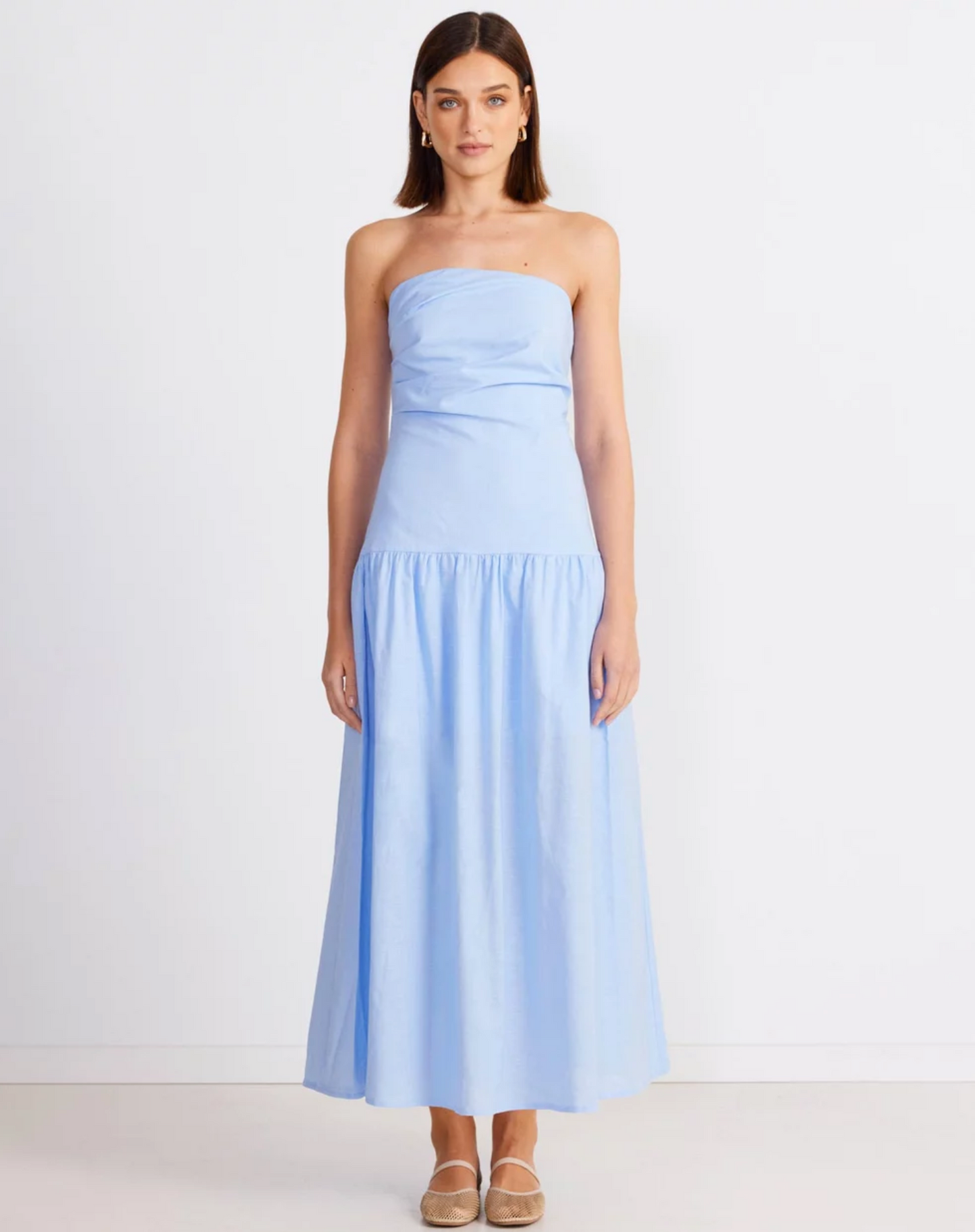 STELLA MAXI DRESS | CORNFLOWER