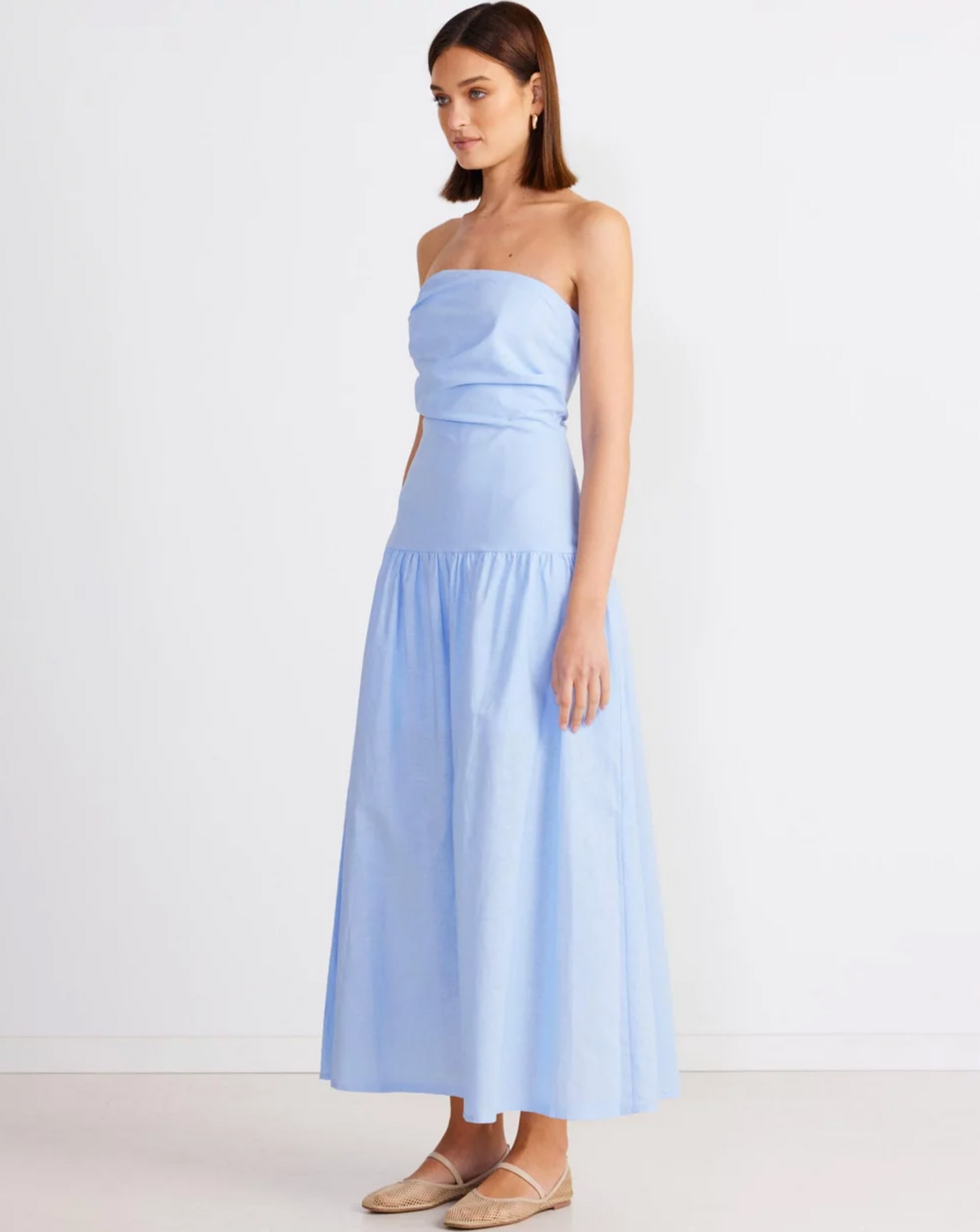 STELLA MAXI DRESS | CORNFLOWER