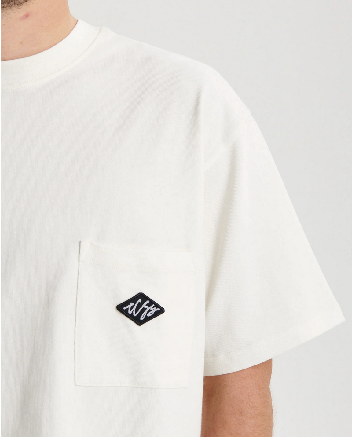 SCRIBBLE POCKET TEE | VINTAGE WHITE