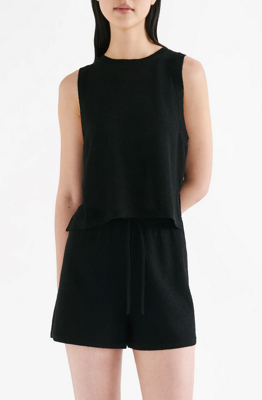 ZOSIA KNIT TANK | BLACK