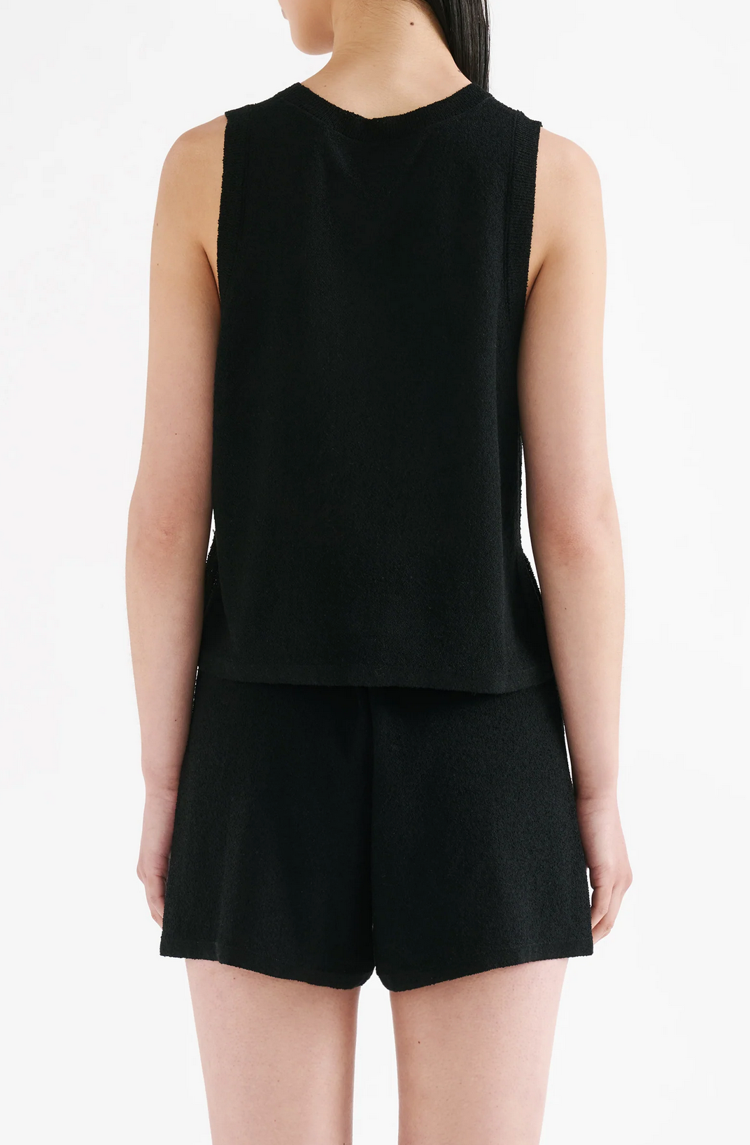 ZOSIA KNIT TANK | BLACK