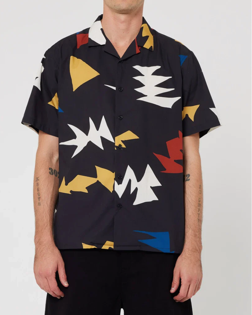 DR GONZO ART SHIRT | BLACK