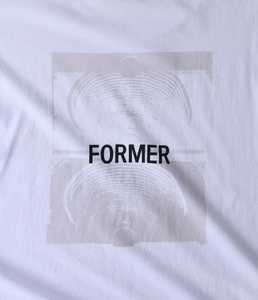 TWO TONE CRUX T-SHIRT | WHITE