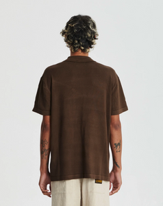 HUMBUG KNIT SHIRT | BROWN