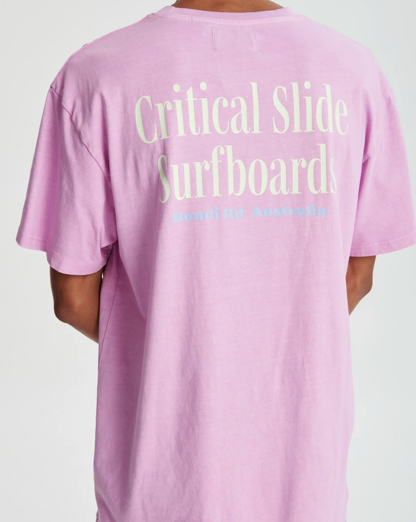 OFF SET TEE | PINK