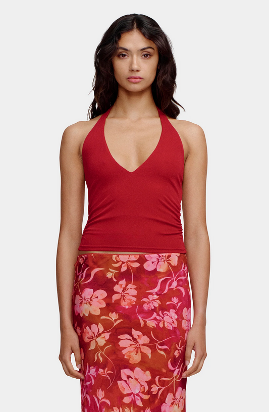 KYAH HALTER TOP | RUBY