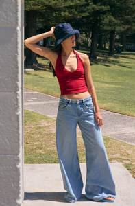 KYAH HALTER TOP | RUBY