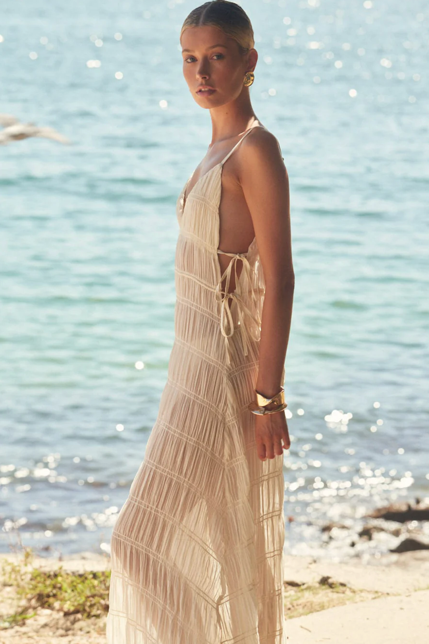 LA LOUISIANE MAXI DRESS | SHELL