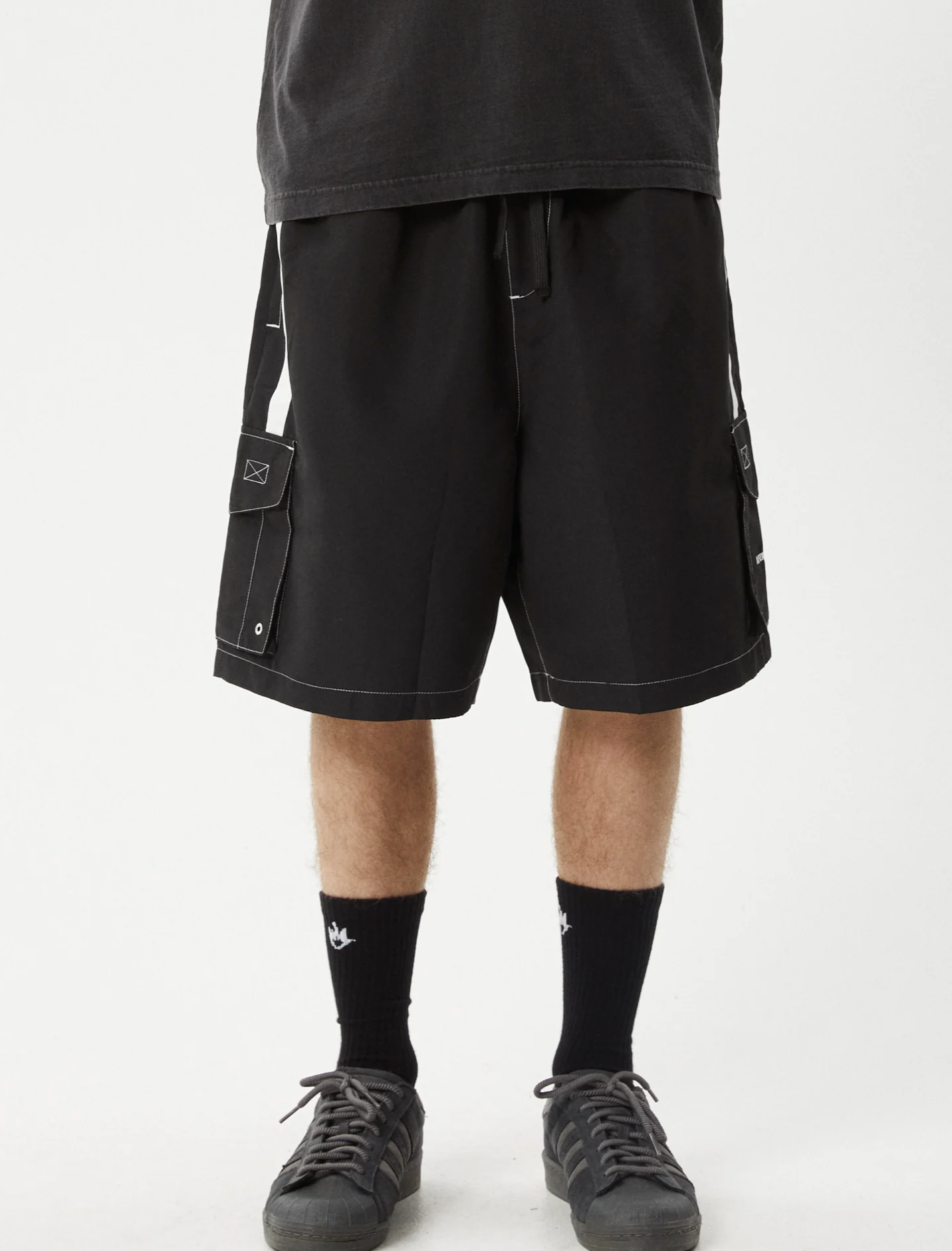 HOUSE RELATED CARGO SWIM SHORTS 20" | BLACK