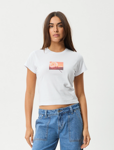 FILM BABY TEE| WHITE