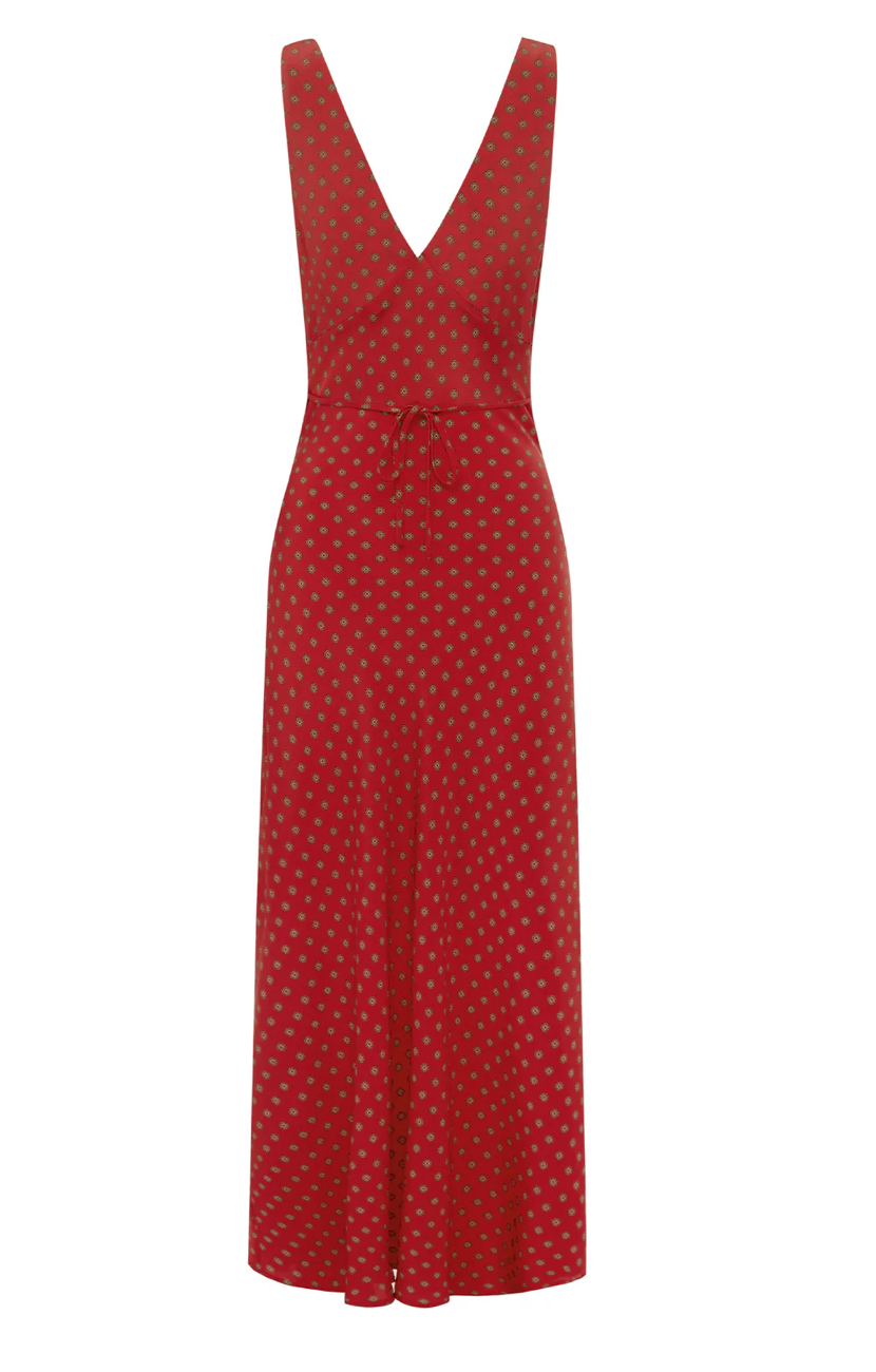 PLUNGE BIAS DRESS |GIA ROSSA