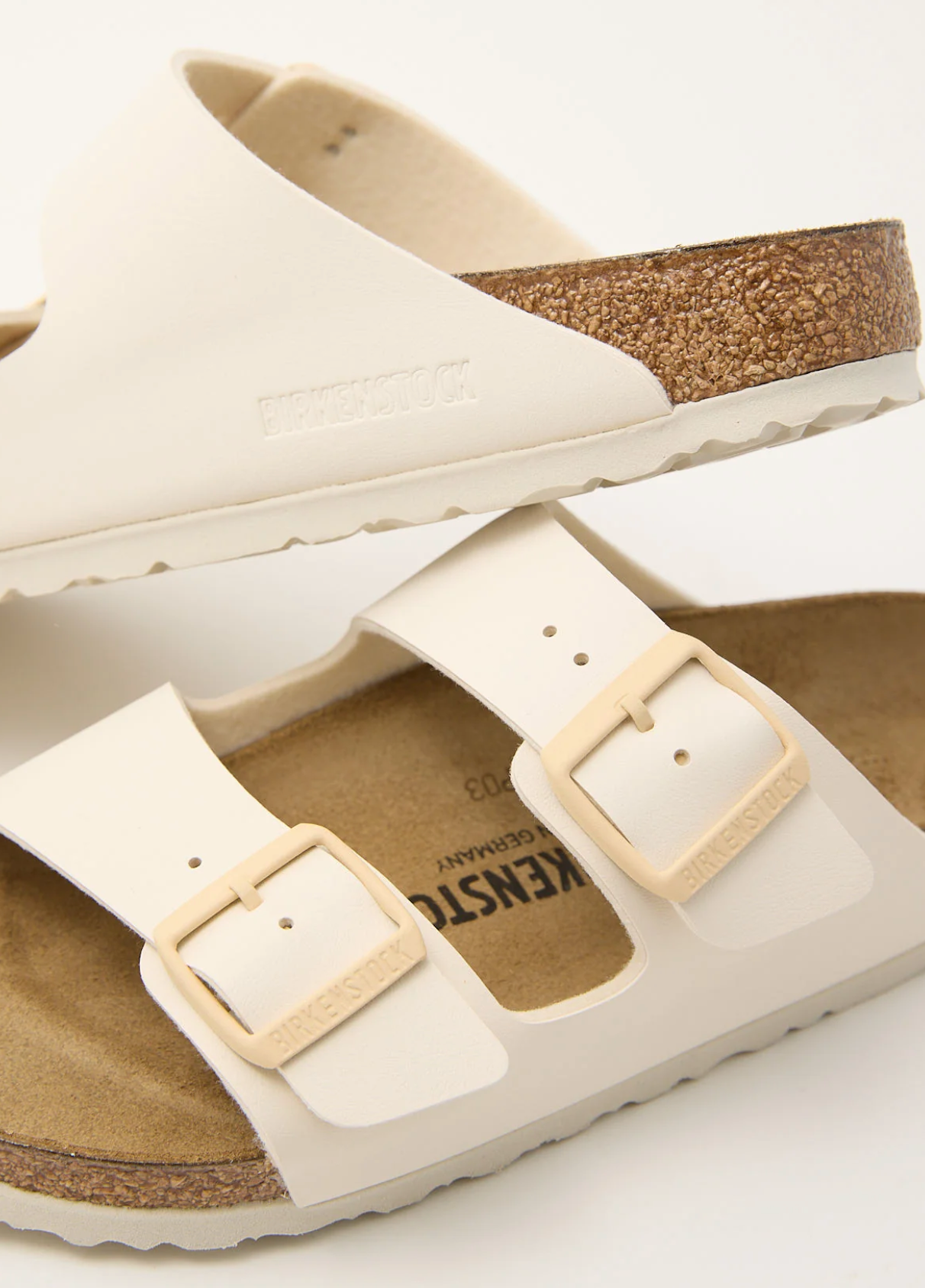 ARIZONA BIRKENSTOCKS | EGGSHELL