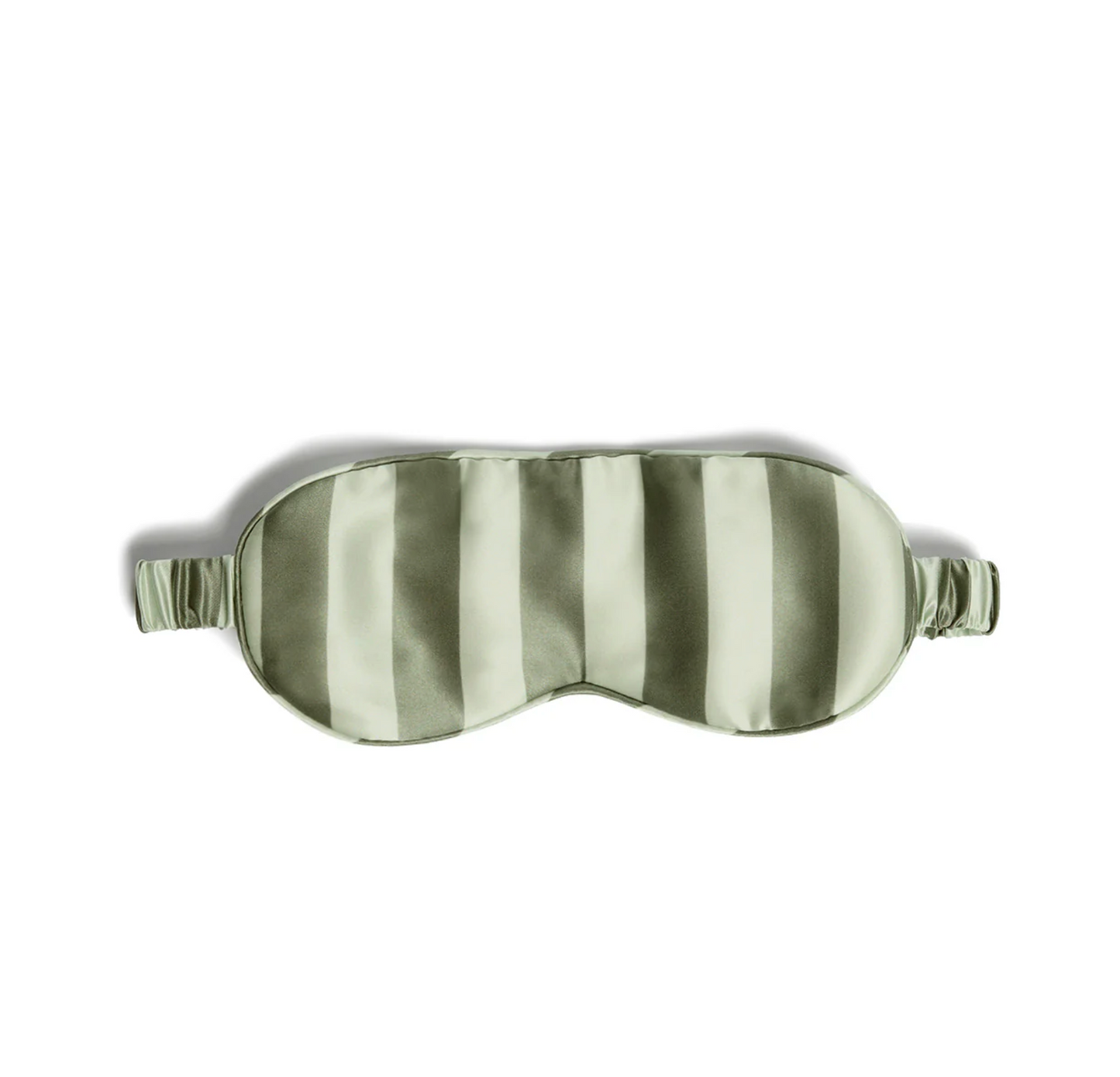 SILK EYEMASK | WASABI STRIPE