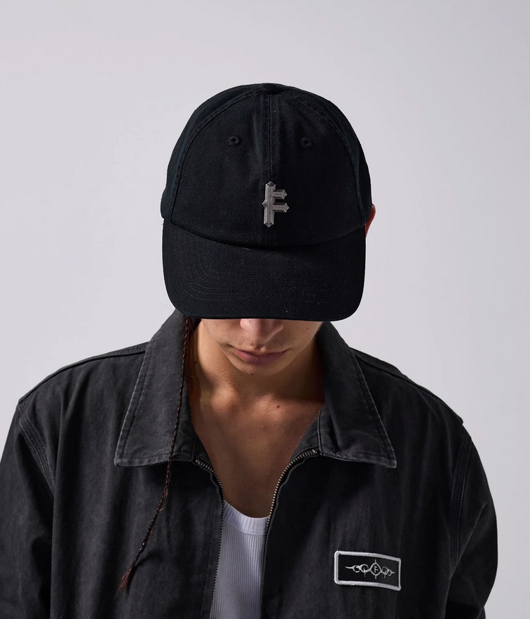 METAL F CAP | BLACK