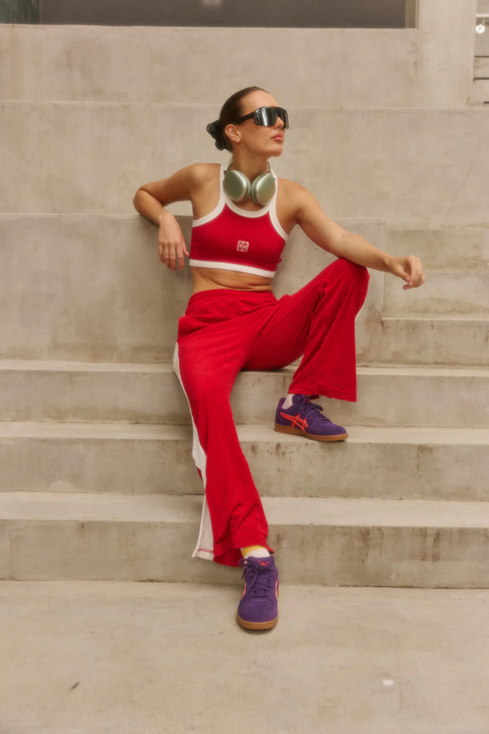 SPORTIF PANT | CHERRY