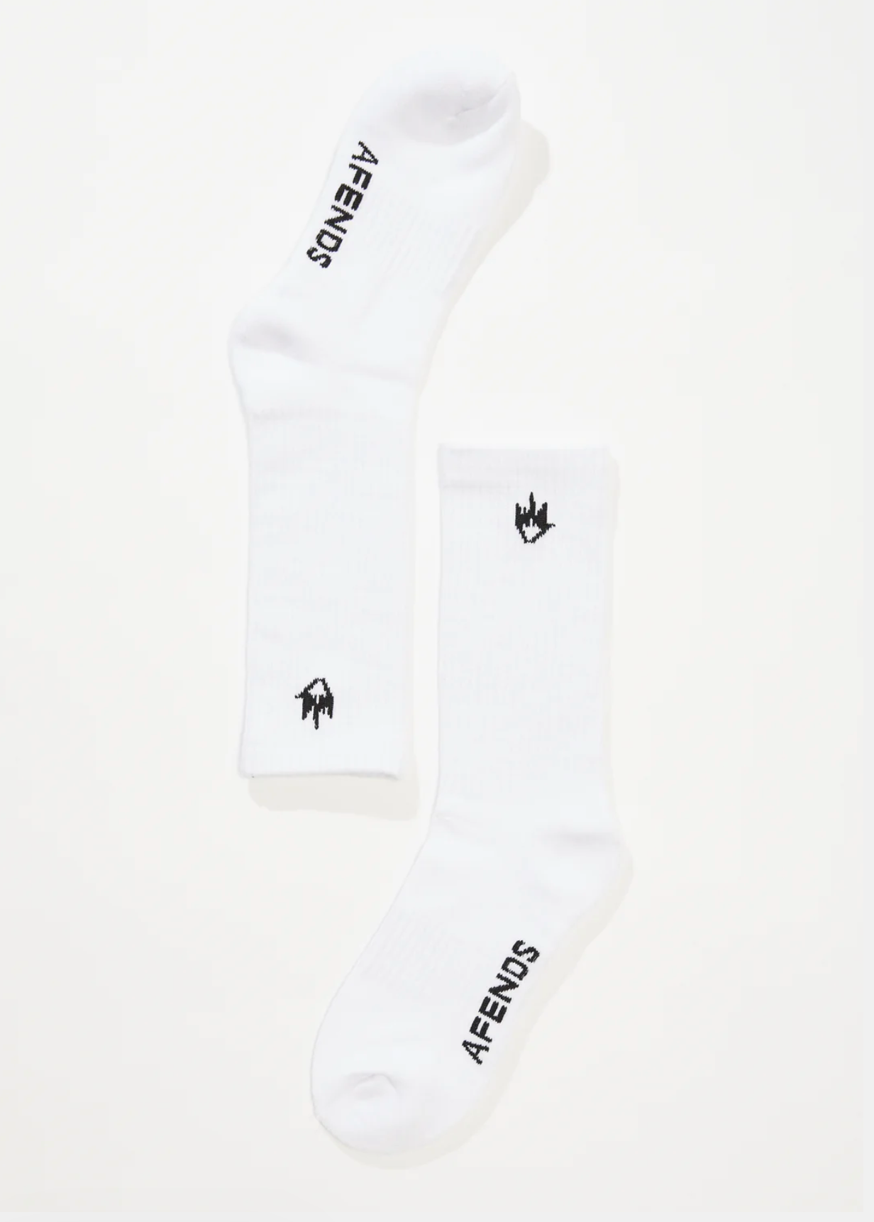 FLAME - SOCKS THREE PACK | WHITE