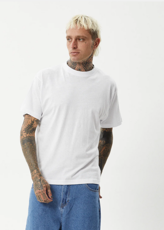 FOUNDATION BOXY FIT TEE | WHITE