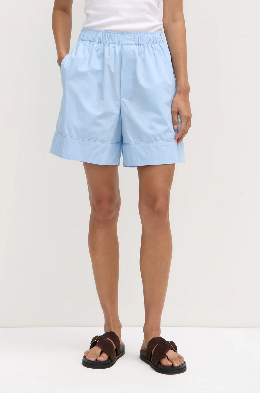 CLEO LONGLINE POPLIN SHORT | SORA