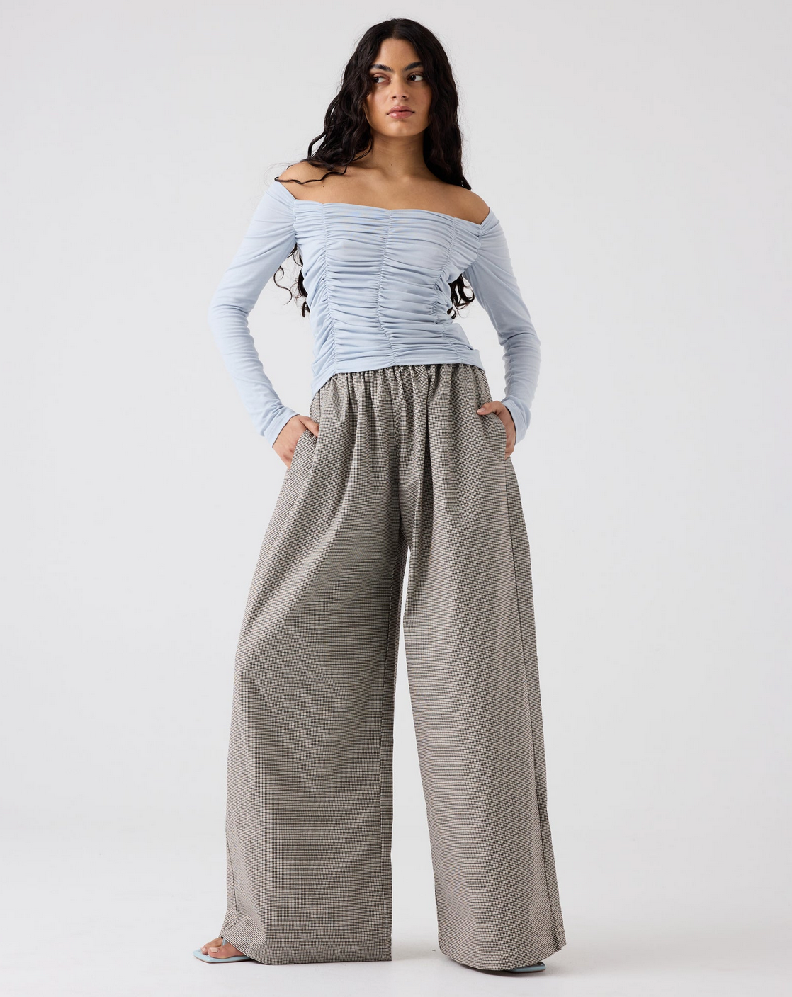 PIPPA PANT | FINE HOUNDSTOOTH