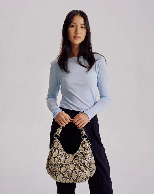 MISCHA SHOULDER BAG | PYTHON