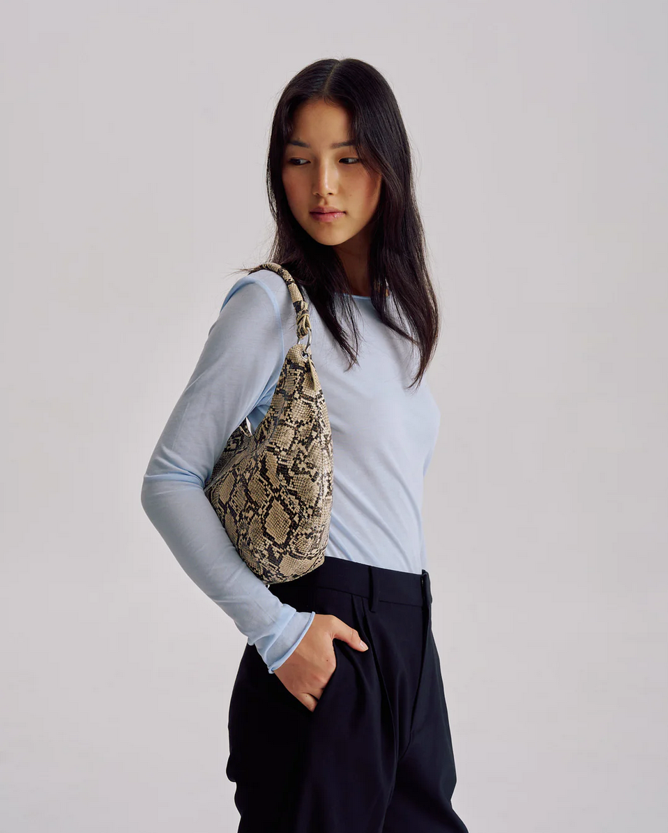 MISCHA SHOULDER BAG | PYTHON