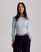 OVAL BELT | PYTHON/SLIVER