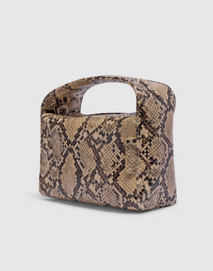 LUCA MINI BAG | BEIGE PYTHON