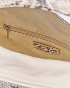 LUCA MINI BAG | BEIGE PYTHON