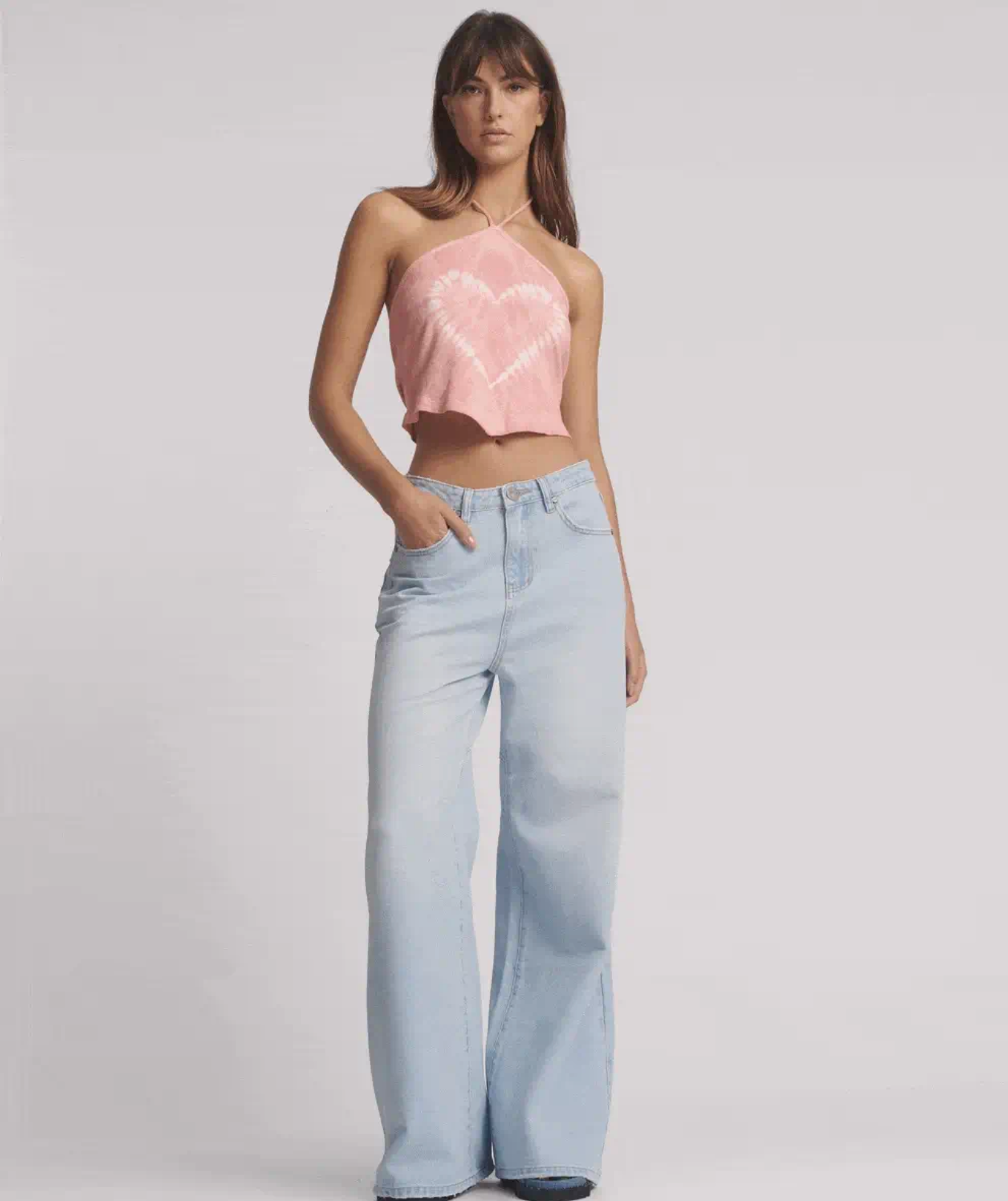 BLUE HEART LOVE MACHINES | WIDE LEG JEAN