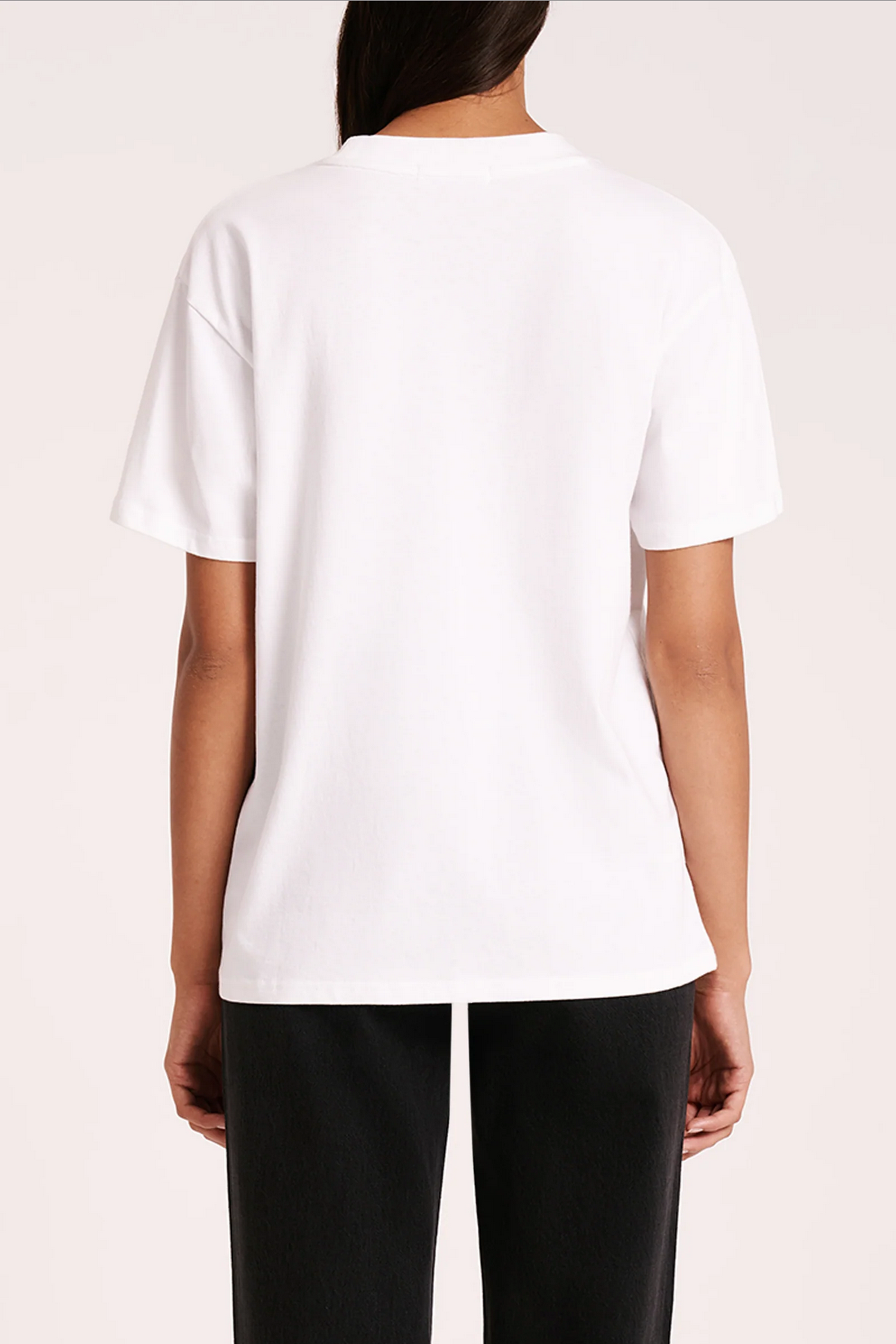 ORGANIC BOYFRIEND TEE | WHITE