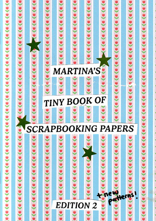 MARTINAS TINY BOOK OF SCRAPBOOKING PAPERS